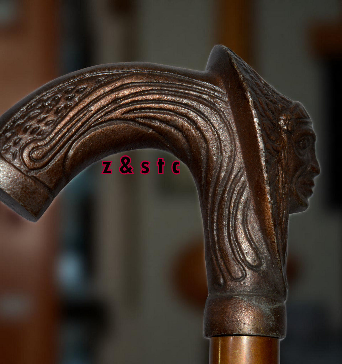 Decorative  Walking Stick – Collector’s Cane with Elegant Design