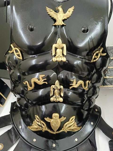 Handmade Greek Gladiator Muscle Cuirass Armor Steel Chest Plate Medieval LARP