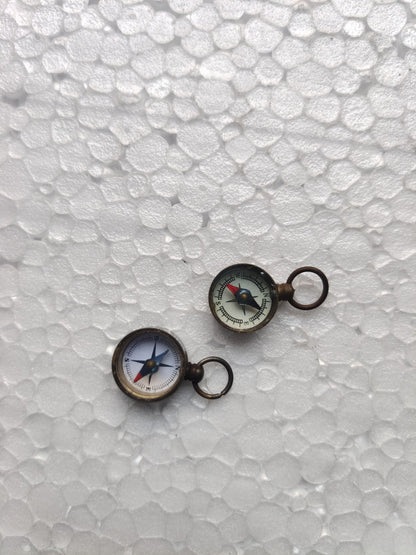Vintage Handmade Brass mini compass gift lot of 400 pieces Black & Bronze