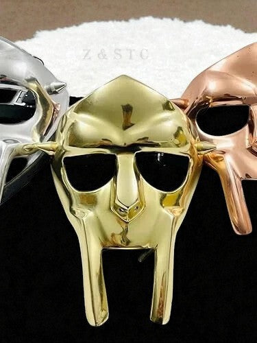 Set of 3 MF DOOM Style Gladiator Masks | Halloween Cosplay Headwear